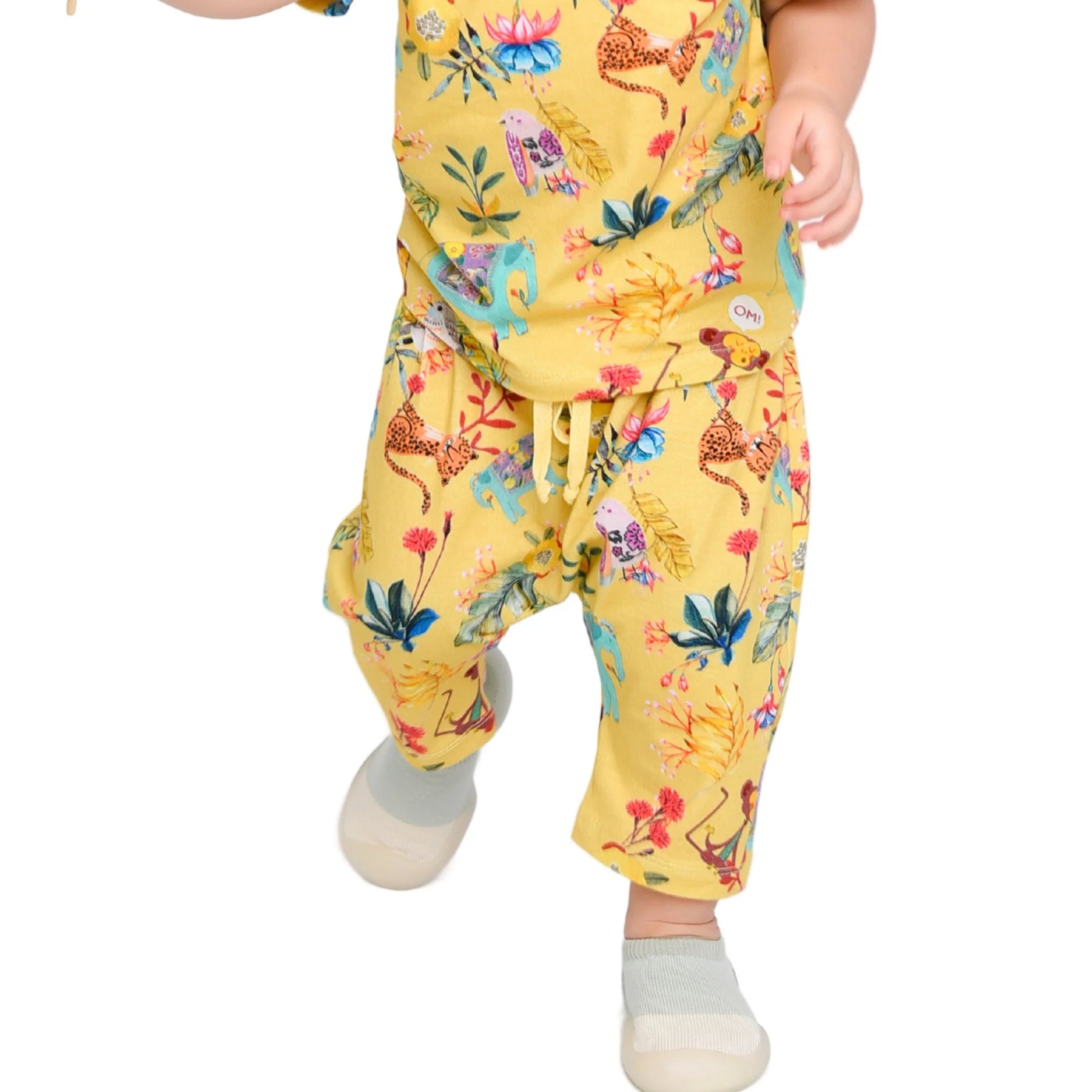 Shorts Estampado Amarelo - Loja Minicute