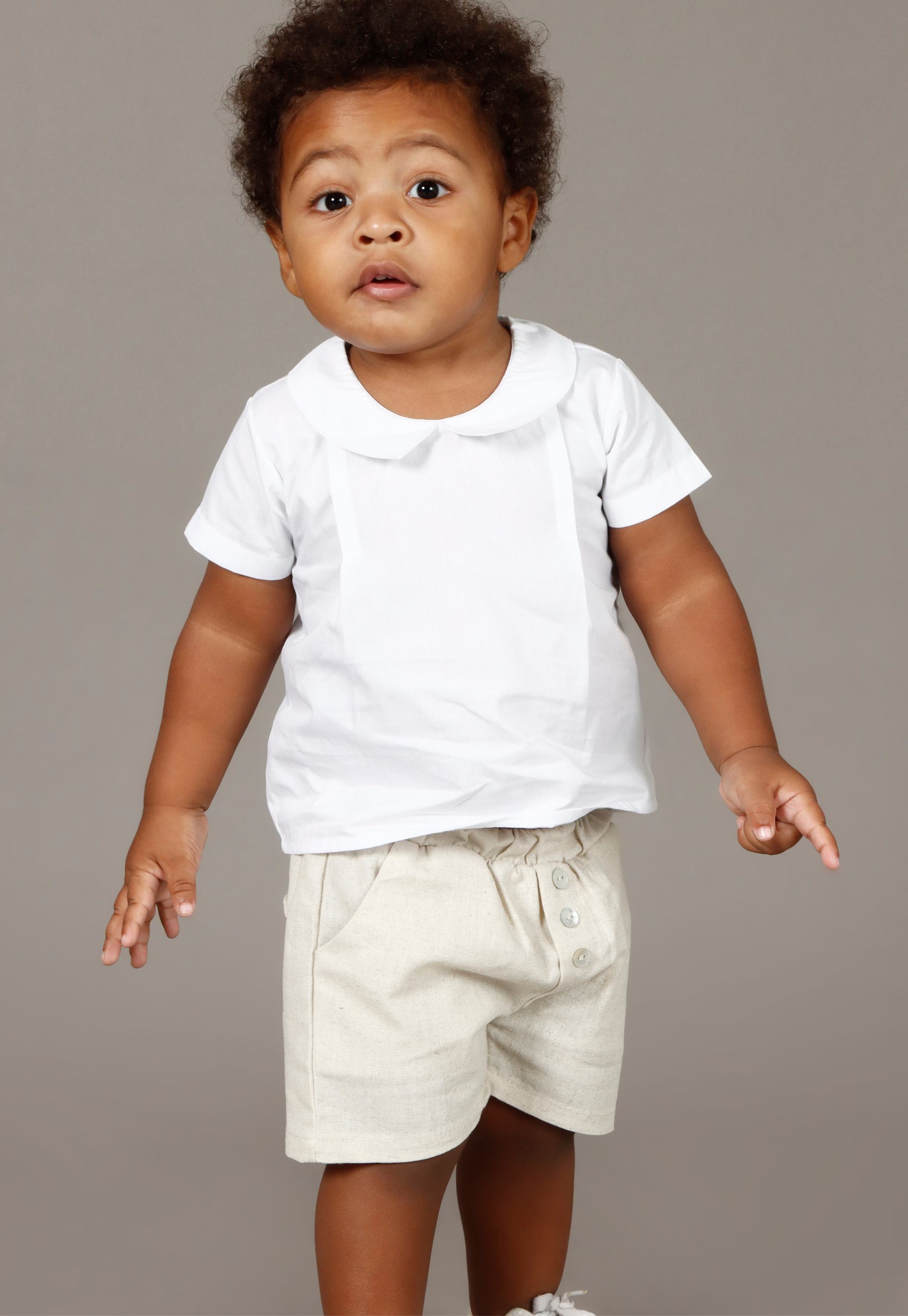 Shorts Infantil Linho