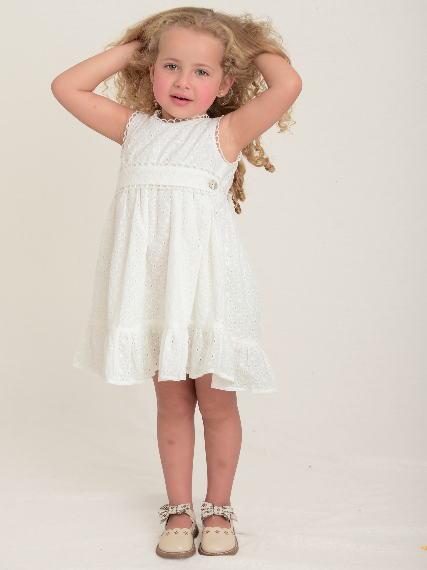 Vestido Laise Faixa Cintura - Loja Minicute