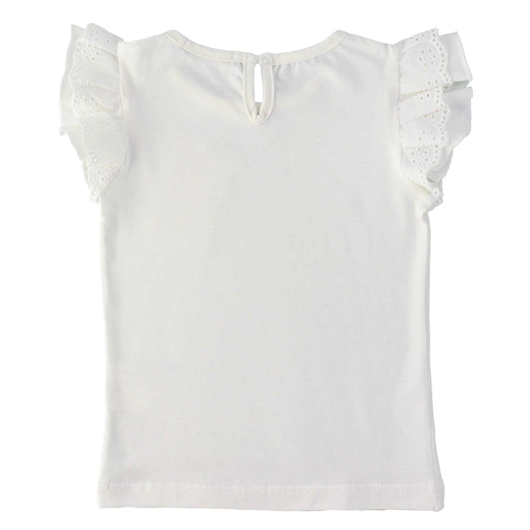 Blusa Infantil Babadinho Renda - Loja Minicute