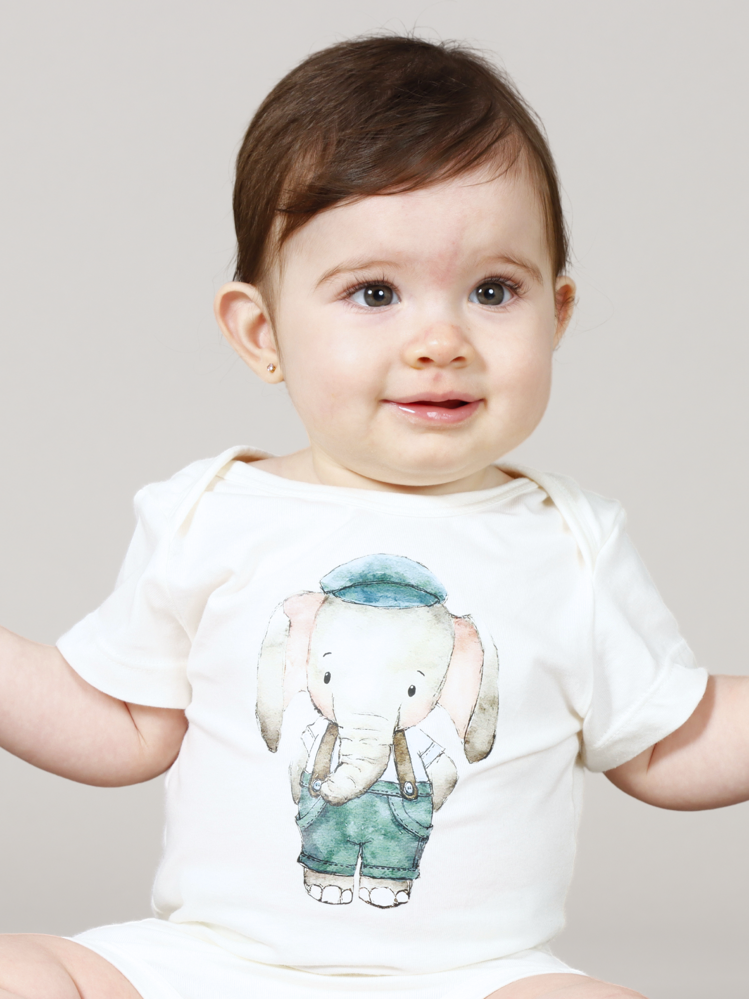 Body Bebê Elefante - Loja Minicute
