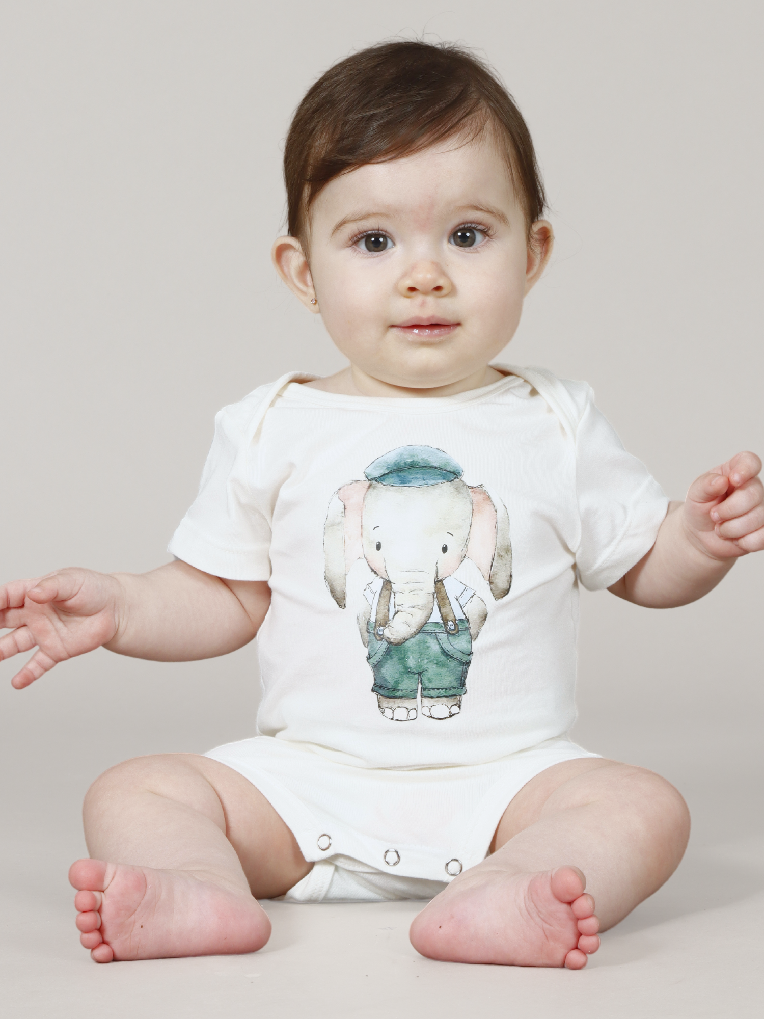 Body Bebê Elefante - Loja Minicute