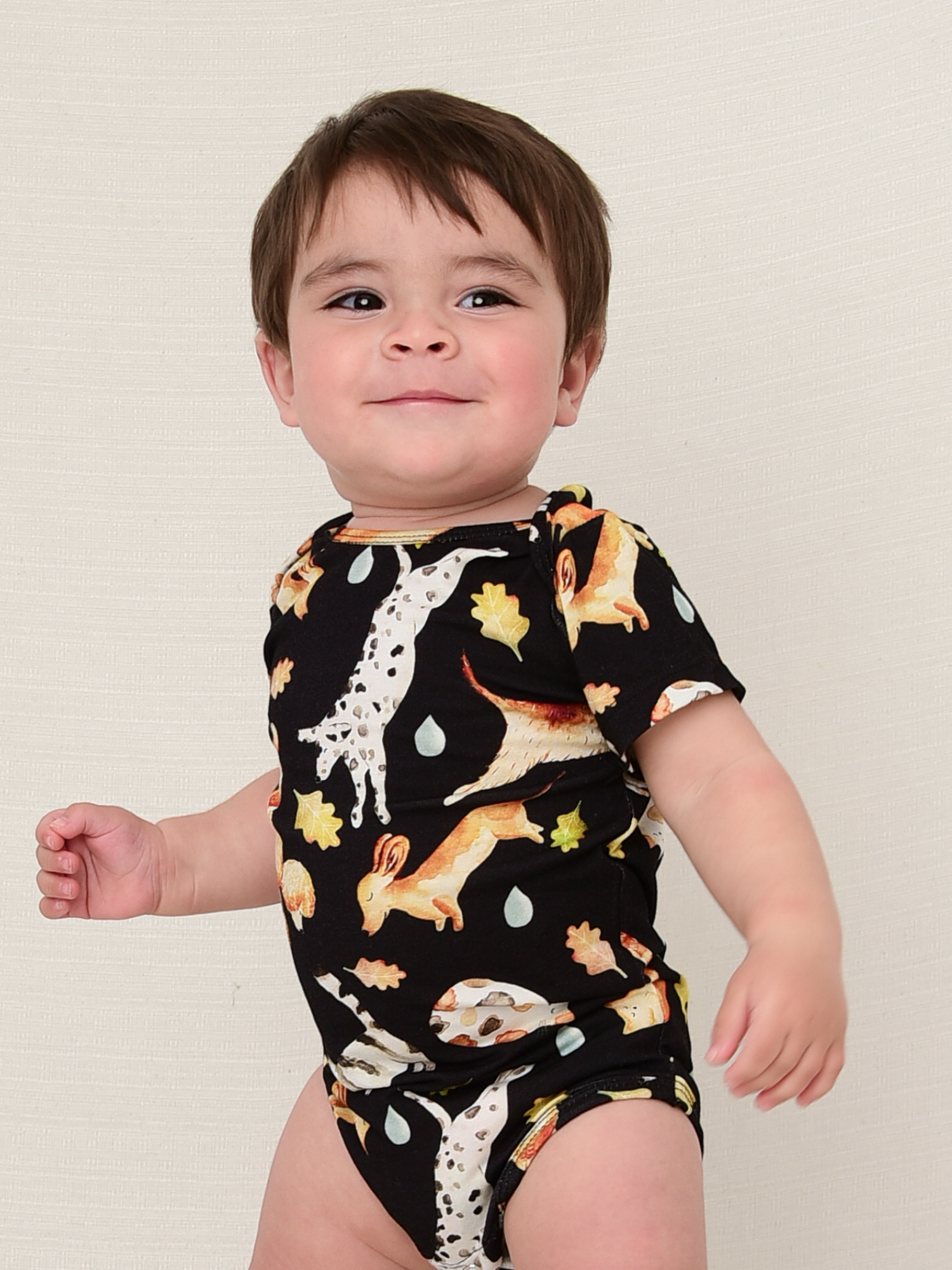 Body Infantil Estampa Cachorrinhos - Loja Minicute