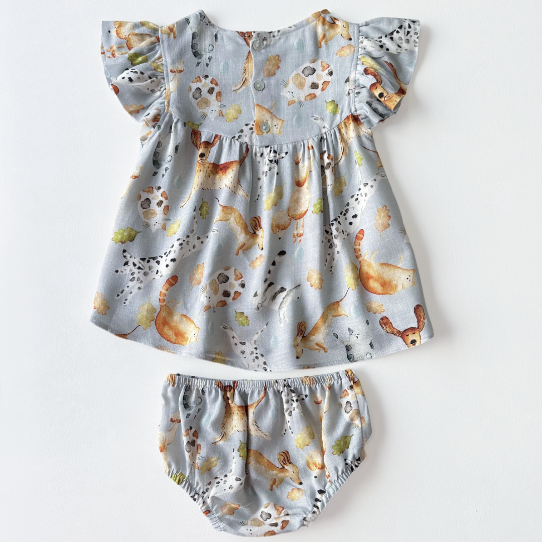 Conjunto Infantil Tapa Fralda Pets - Loja Minicute