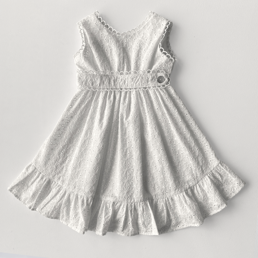 Vestido Laise Faixa Cintura - Loja Minicute