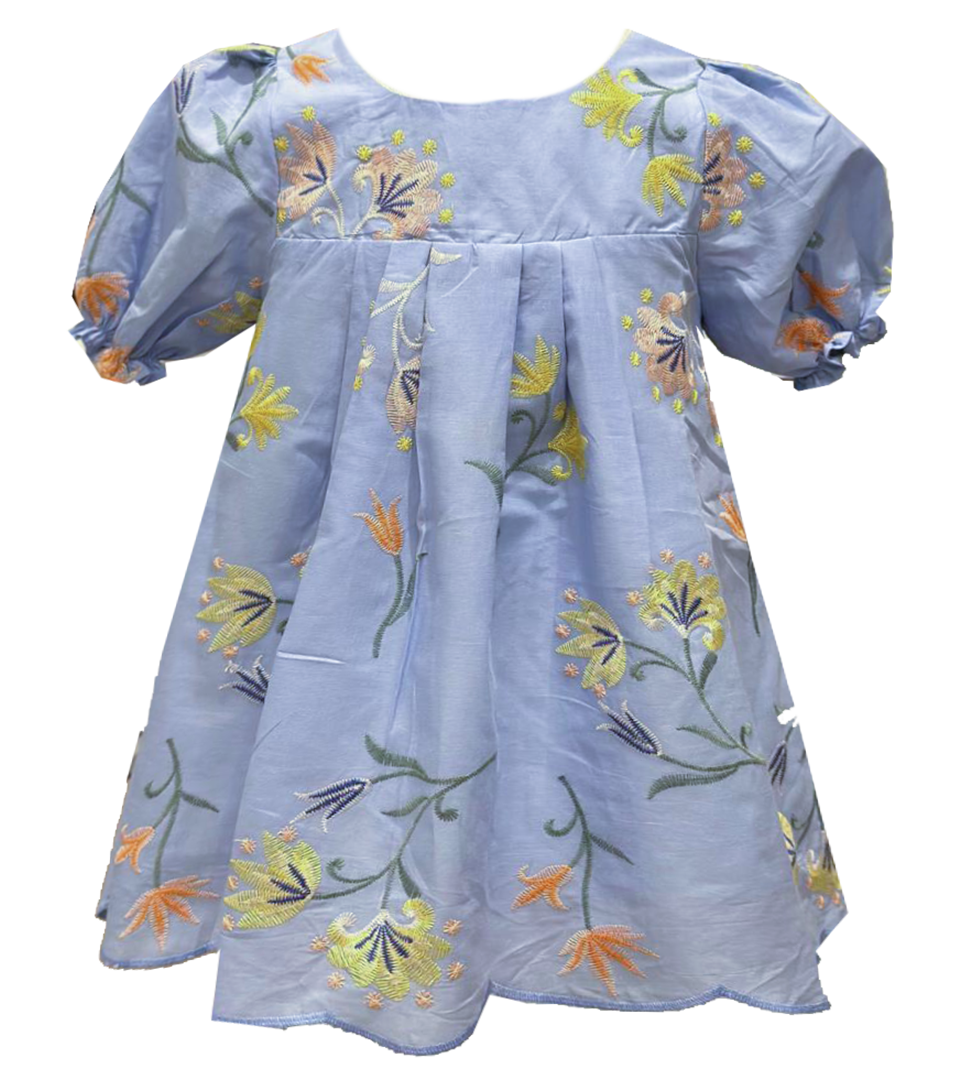 Vestido Voil Floral - Loja Minicute