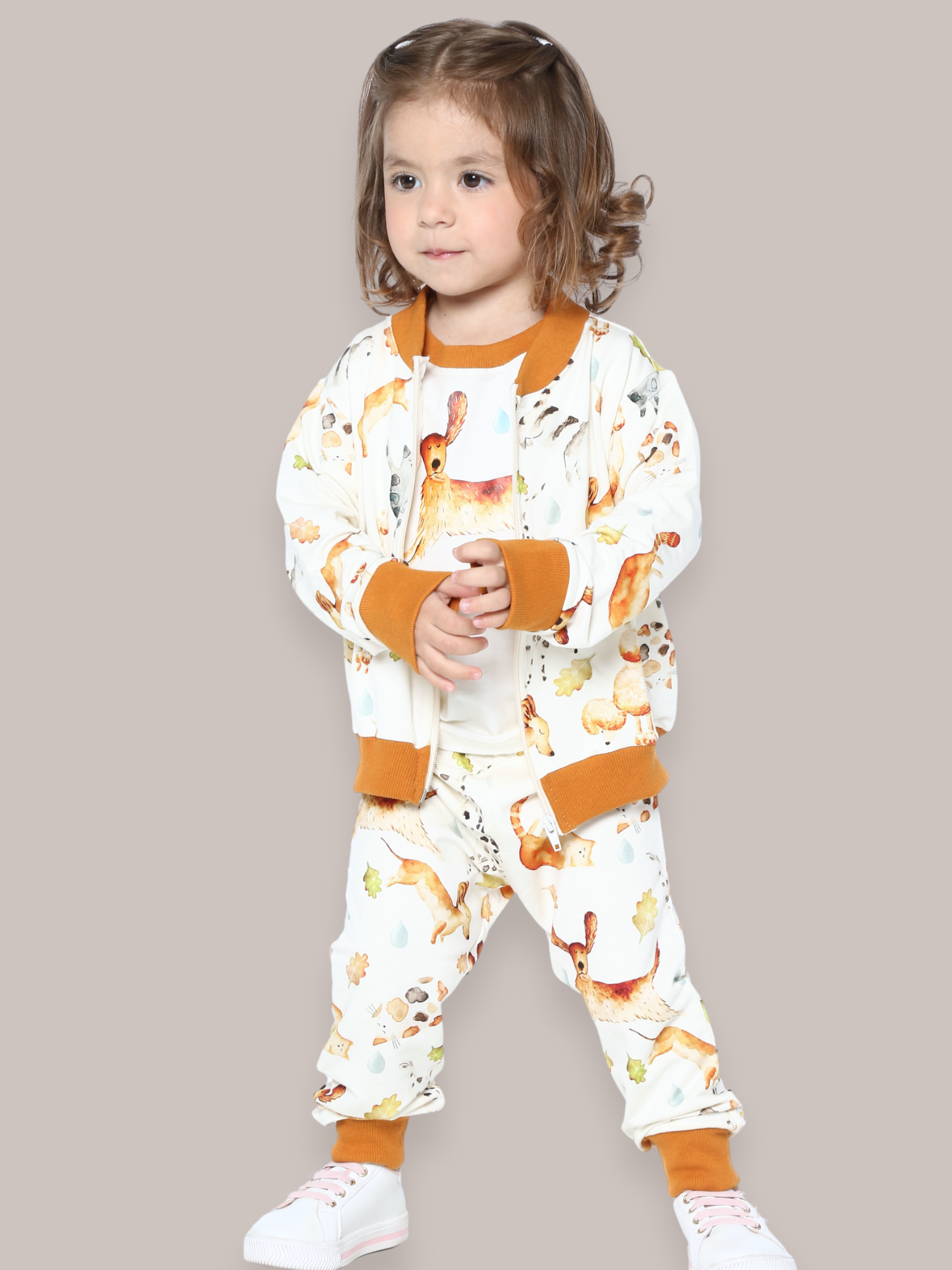 Jaqueta Bomber Infantil Estampada - Loja Minicute