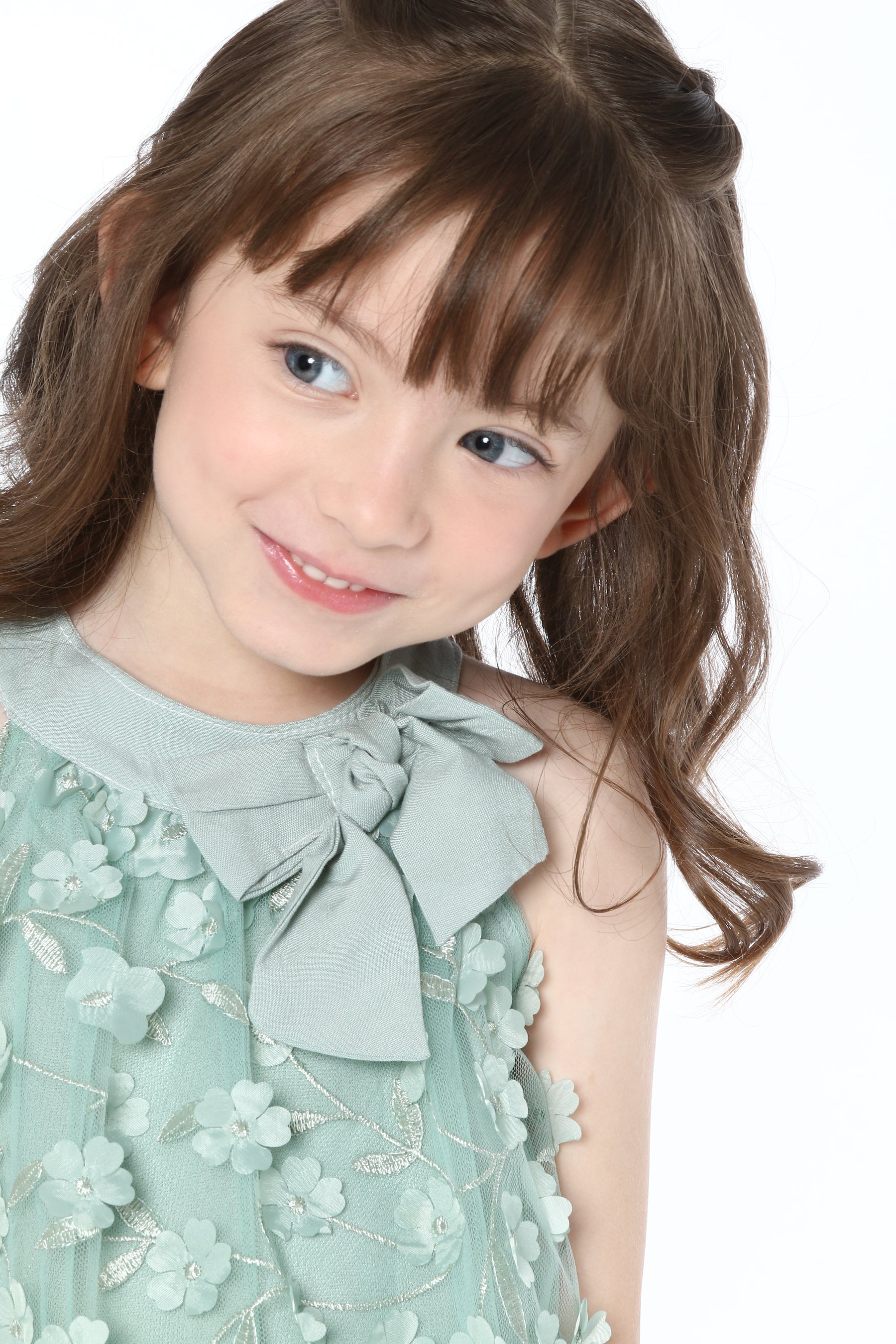 Vestido Tule 3D Verde - Loja Minicute