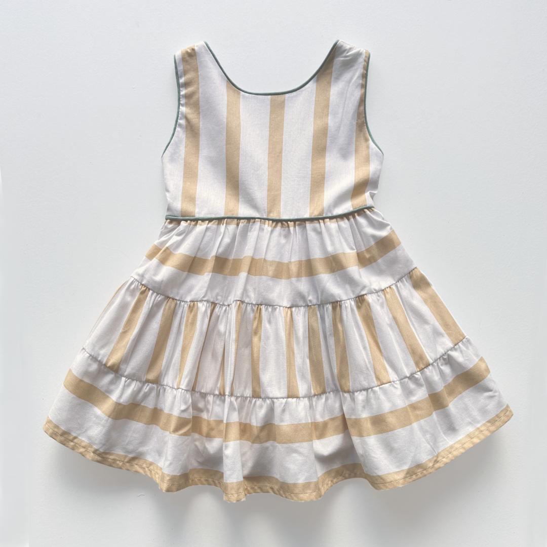 Vestido Infantil listrado - Loja Minicute