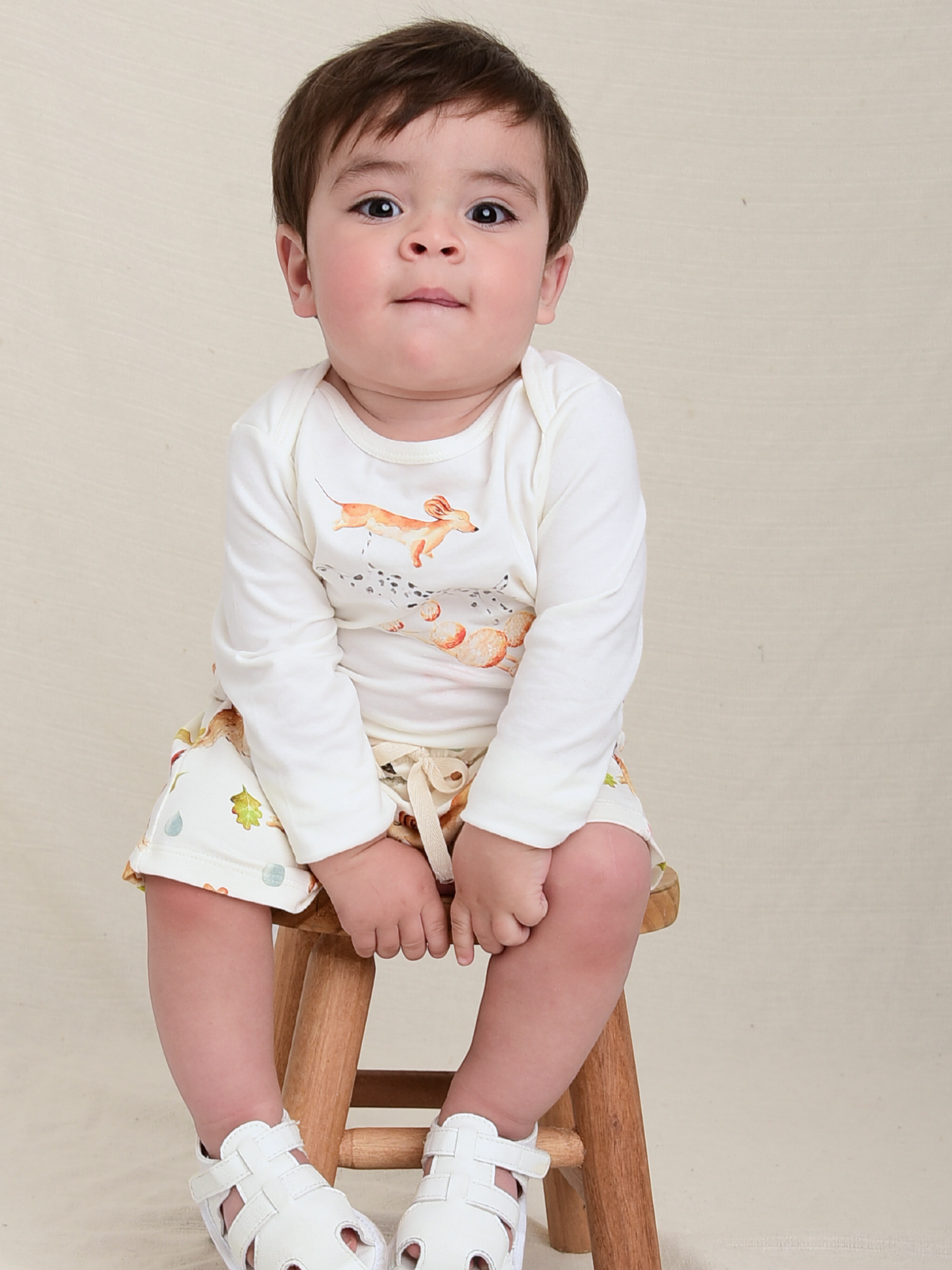 Shorts Infantil Estampa Pets - Loja Minicute