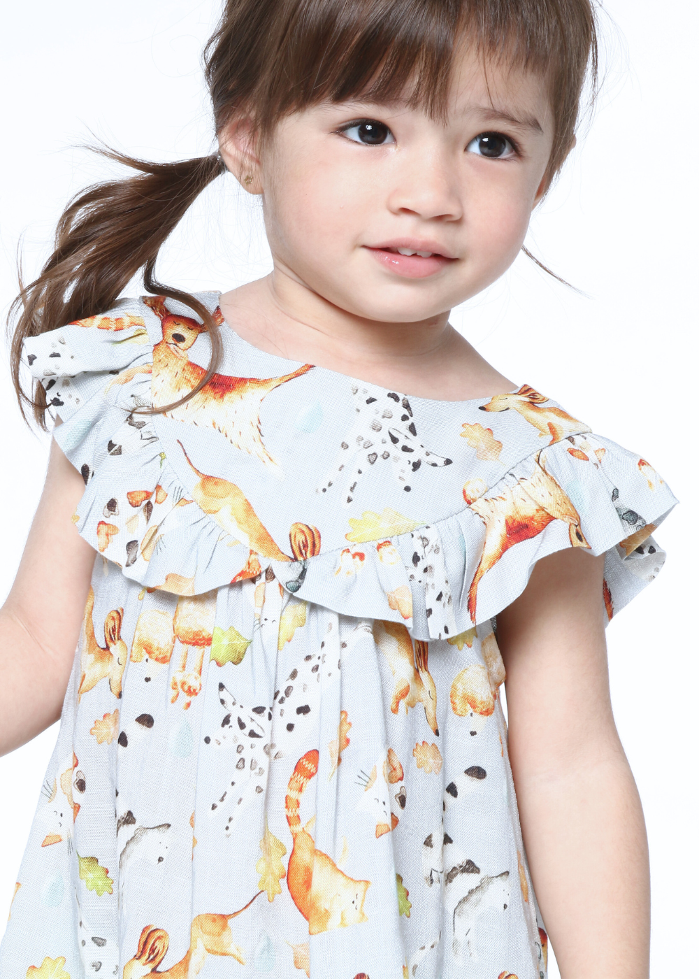 Vestido Infantil Chuva Pets - Loja Minicute