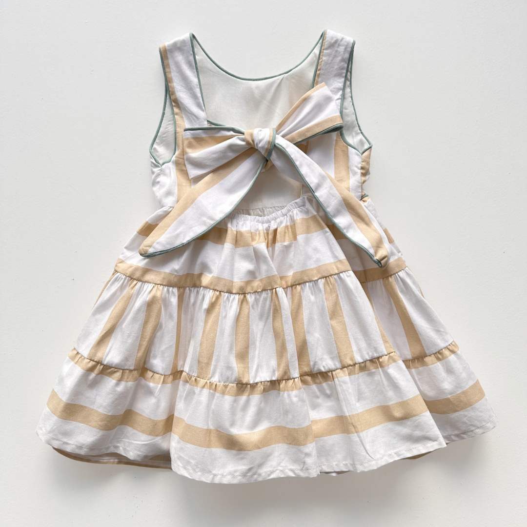 Vestido Infantil listrado - Loja Minicute