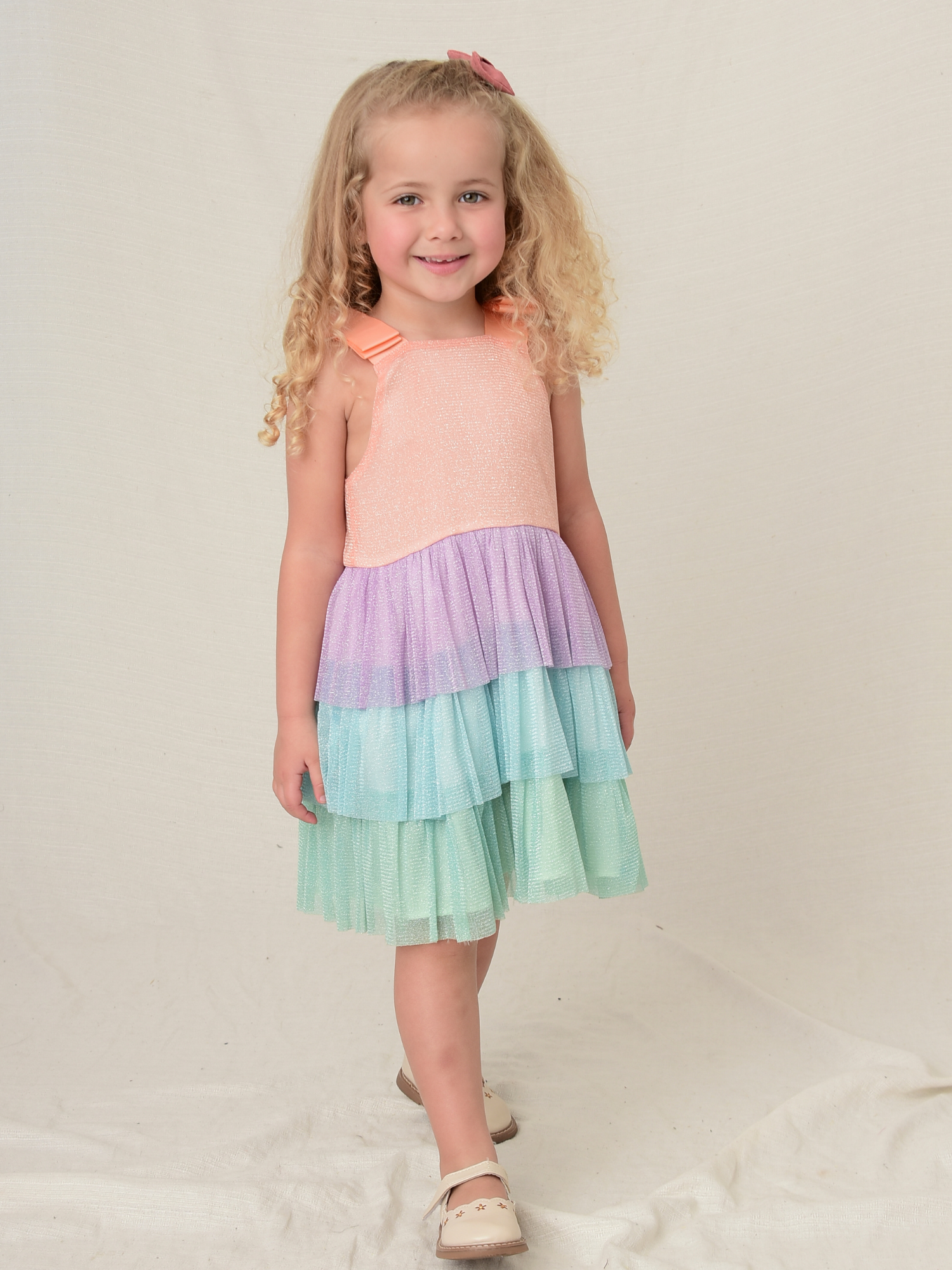 Vestido Tule Candy Colors - Loja Minicute