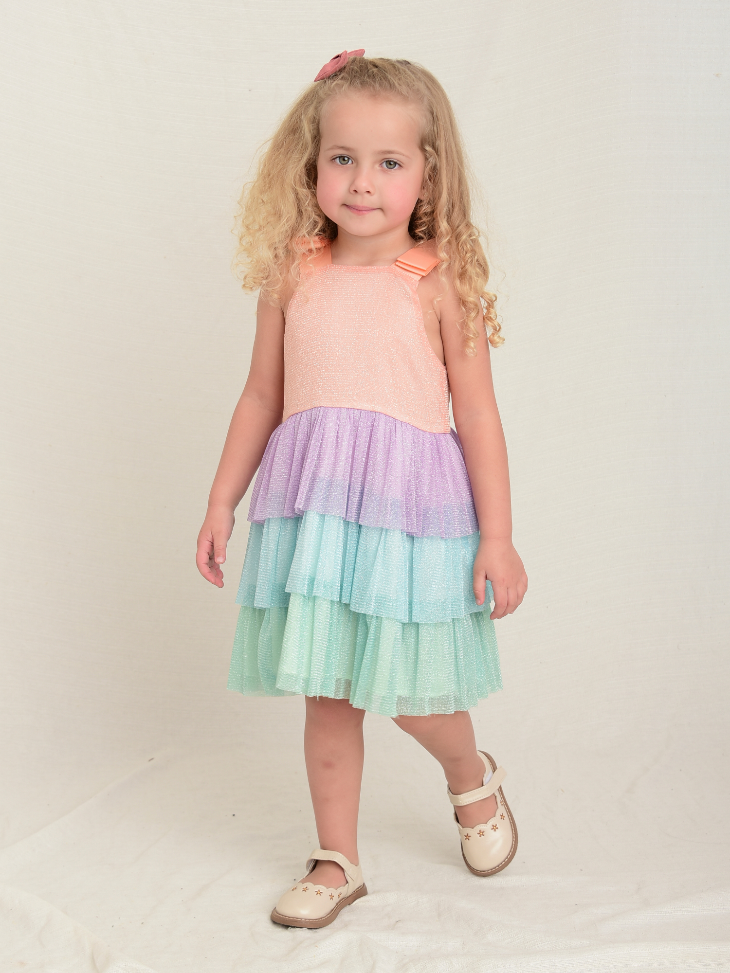 Vestido Tule Candy Colors - Loja Minicute