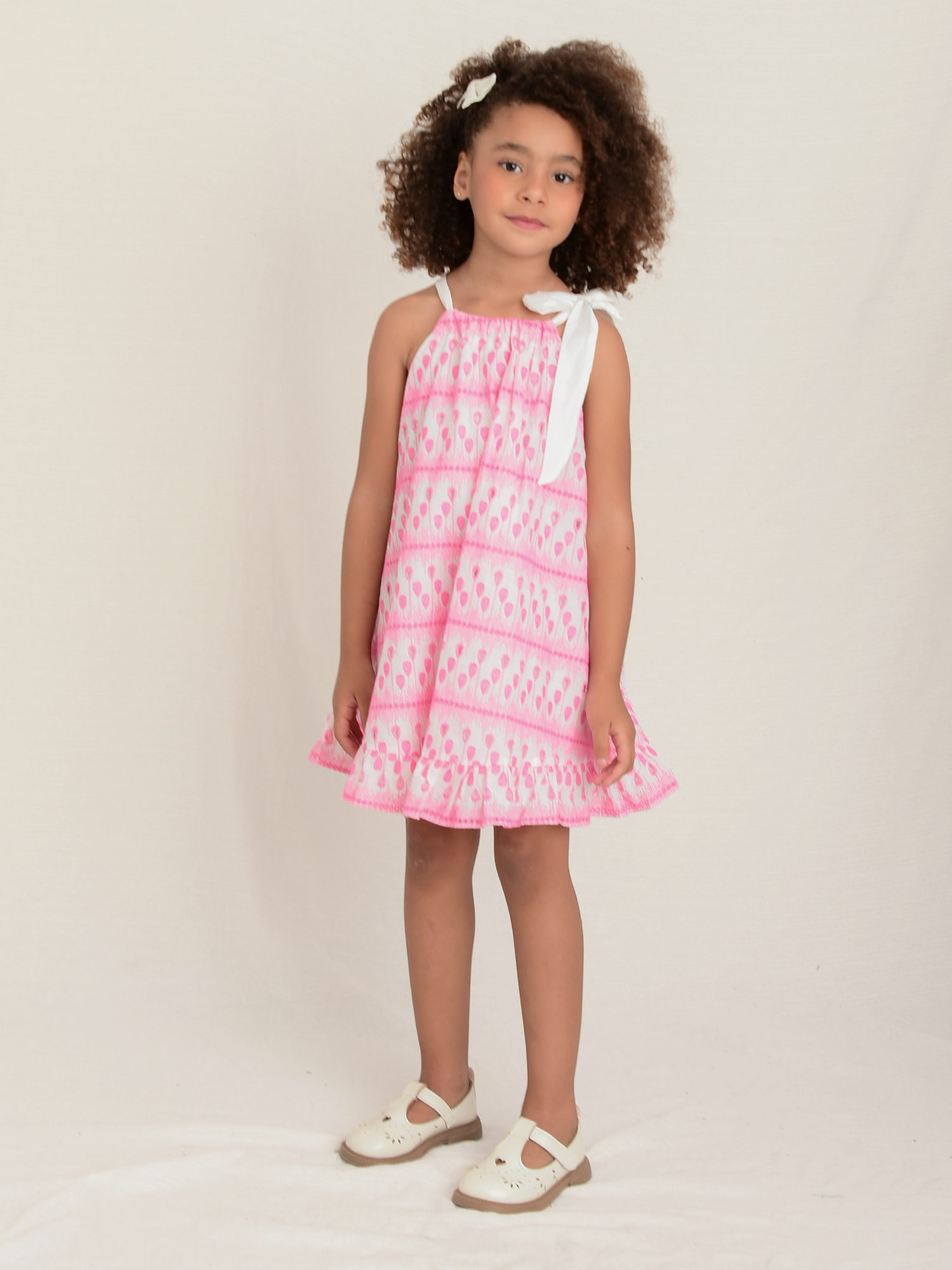 Vestido Laise Rosa - Loja Minicute