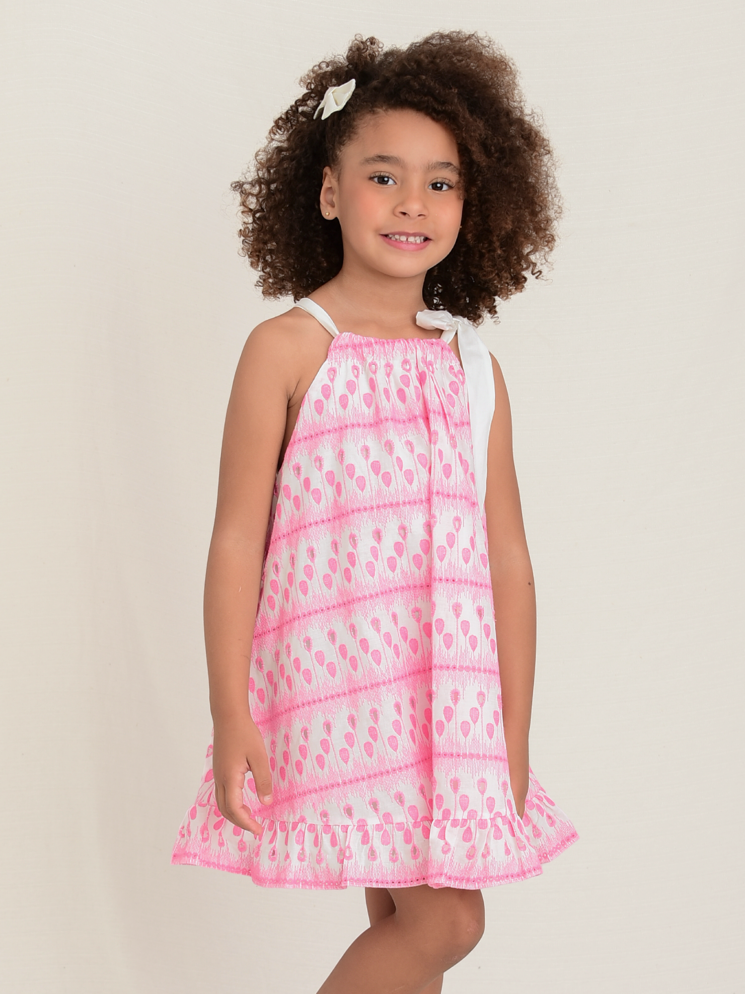 Vestido Laise Rosa - Loja Minicute