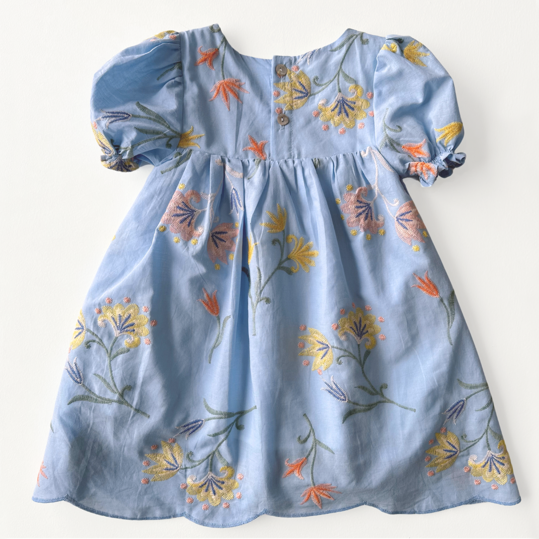 Vestido Voil Floral - Loja Minicute