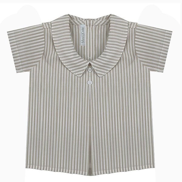 Camisa Infantil Listrada - Loja Minicute