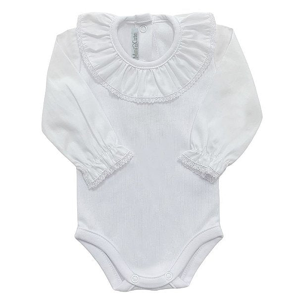 Body bebê em gola princesa - Loja Minicute