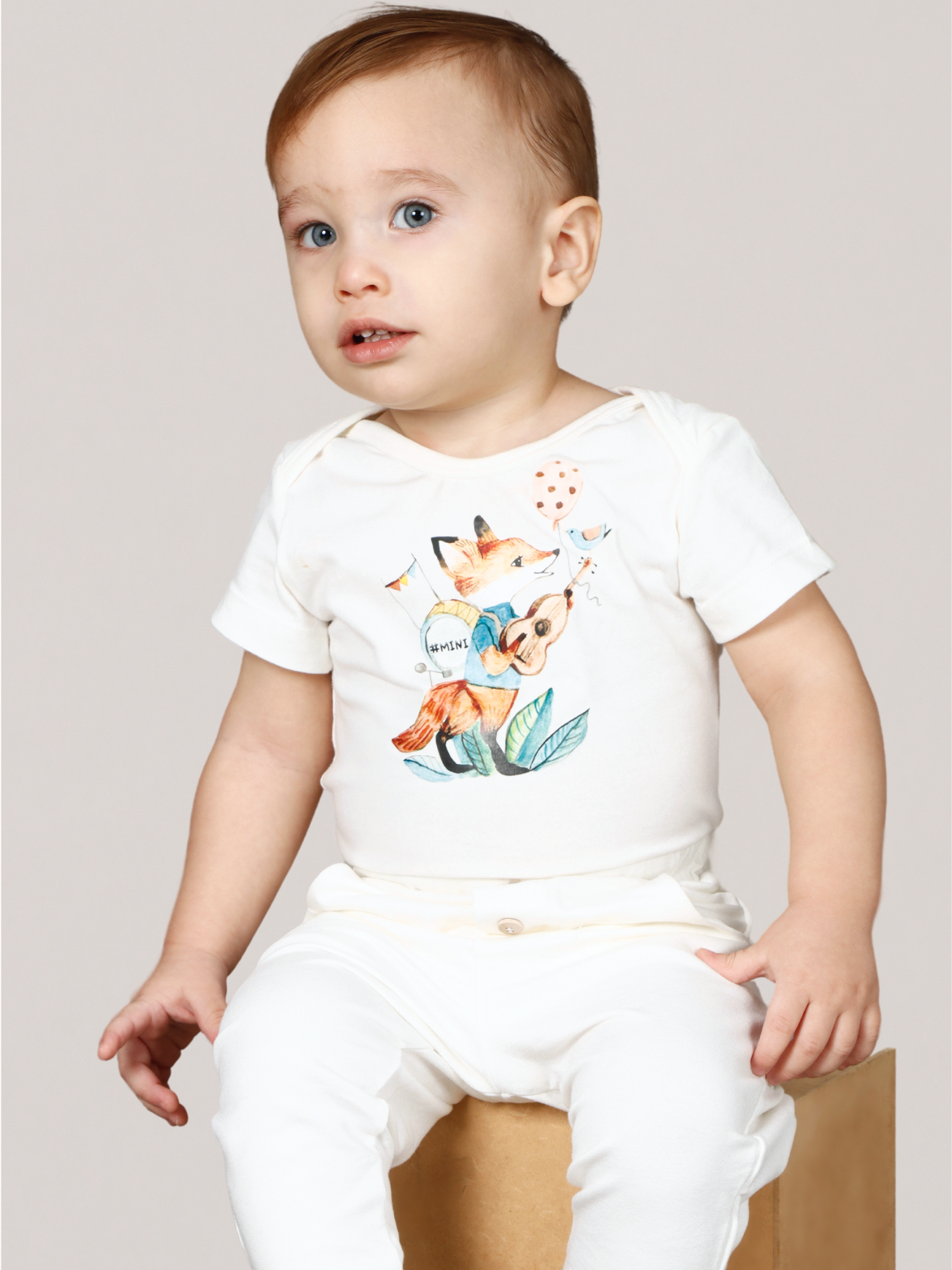 Body Bebê Banda Raposa - Loja Minicute