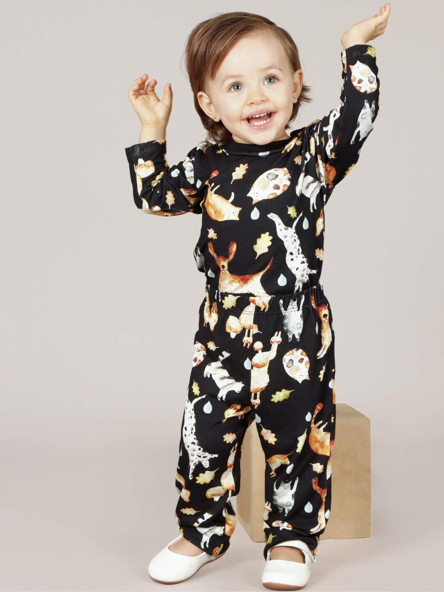 Calça Infantil Estampa Cachorrinhos - Loja Minicute