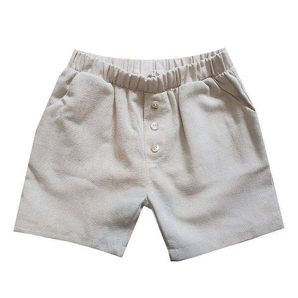 Shorts Infantil Linho - Loja Minicute