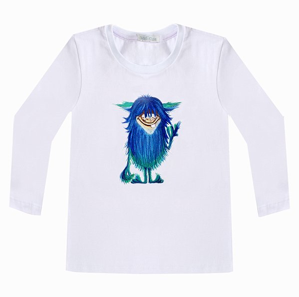 Camiseta Infantil com M.Longa Melek - Loja Minicute