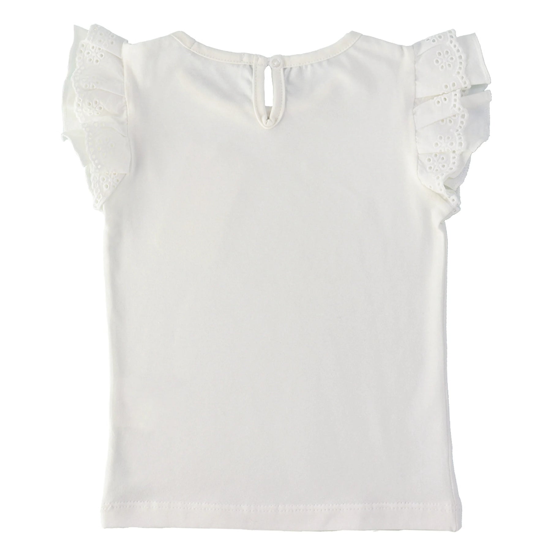 Camiseta Menina Hipo com Renda - Loja Minicute