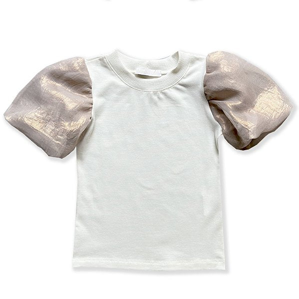 Blusa Menina Manga Princesa - Loja Minicute