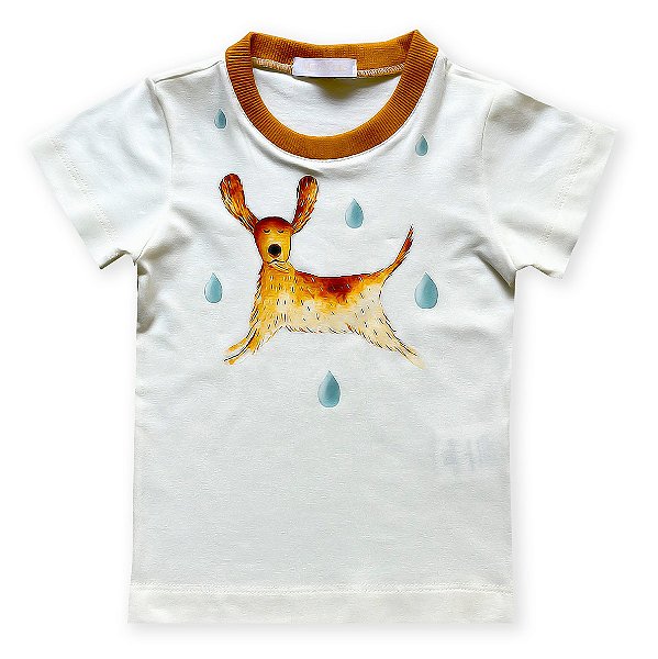 Camiseta Manga Curta Cachorrinho - Loja Minicute