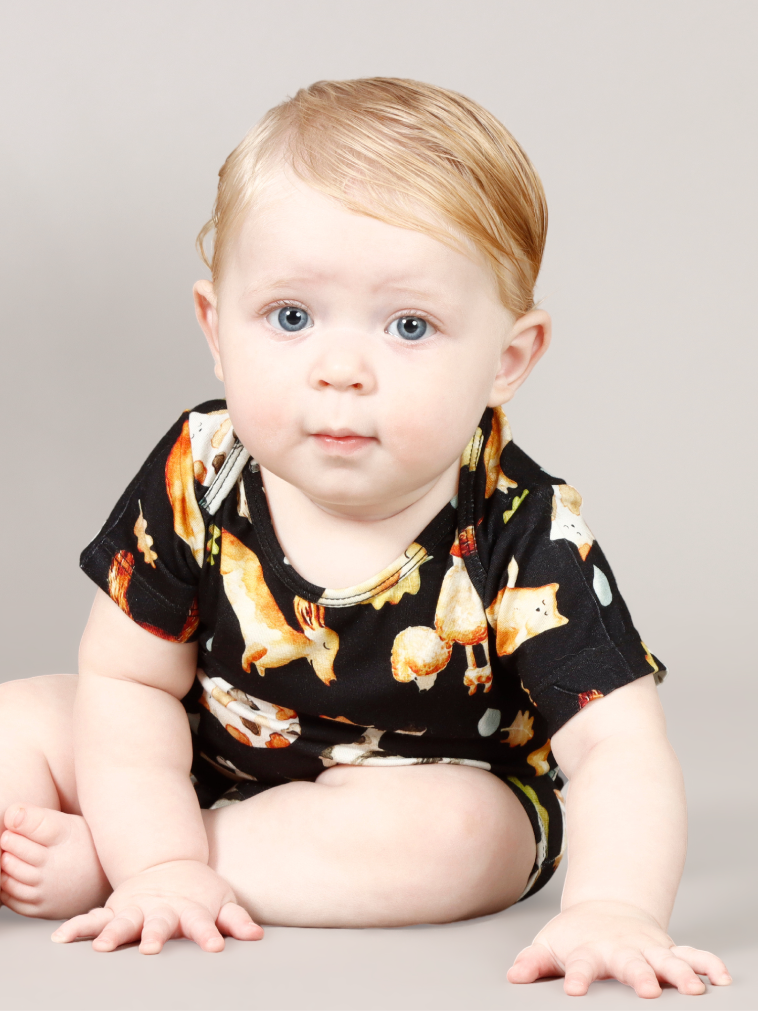 Body Infantil Estampa Cachorrinhos - Loja Minicute