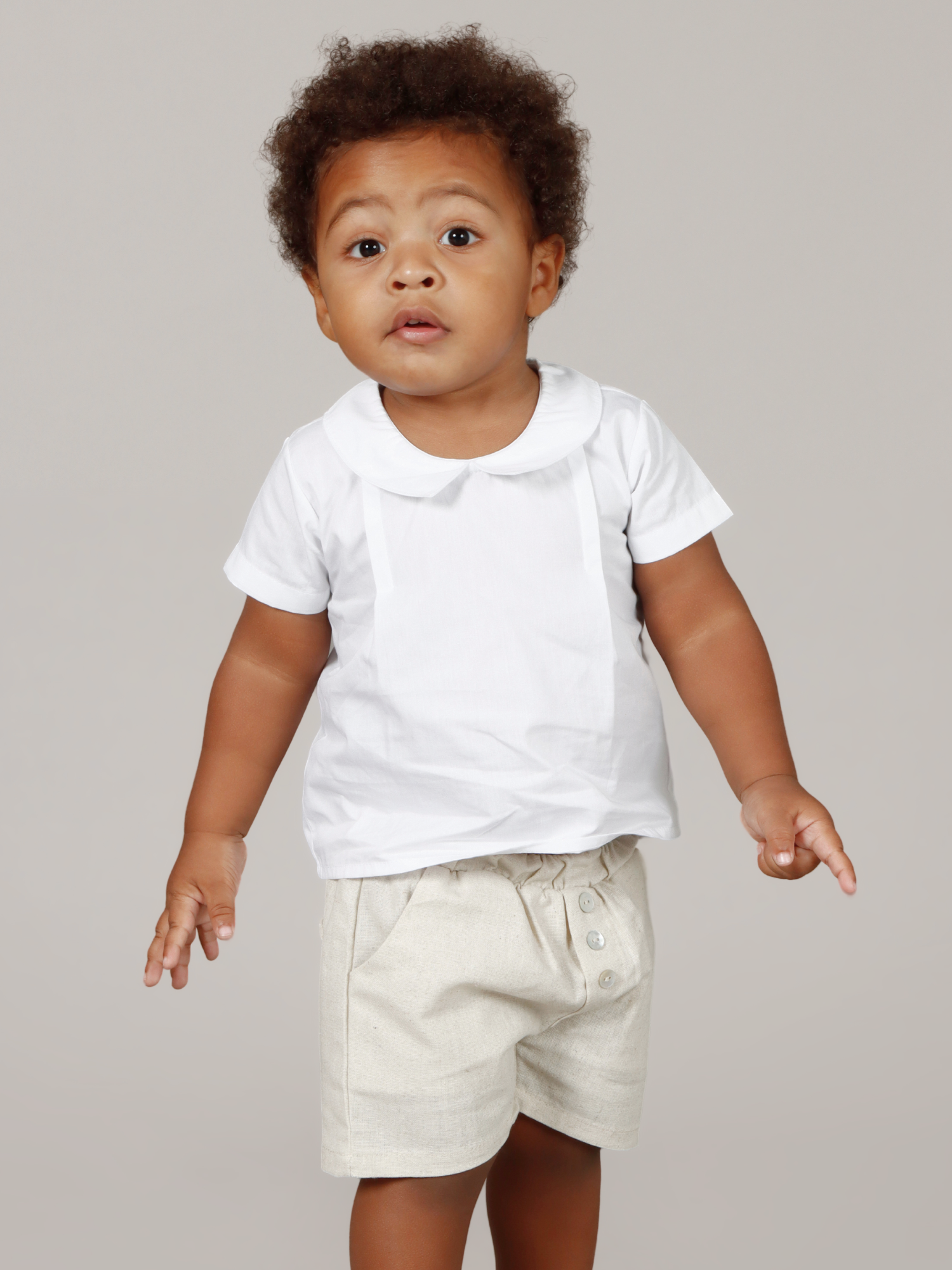 Camisa Infantil Gola Manga Curta - Loja Minicute