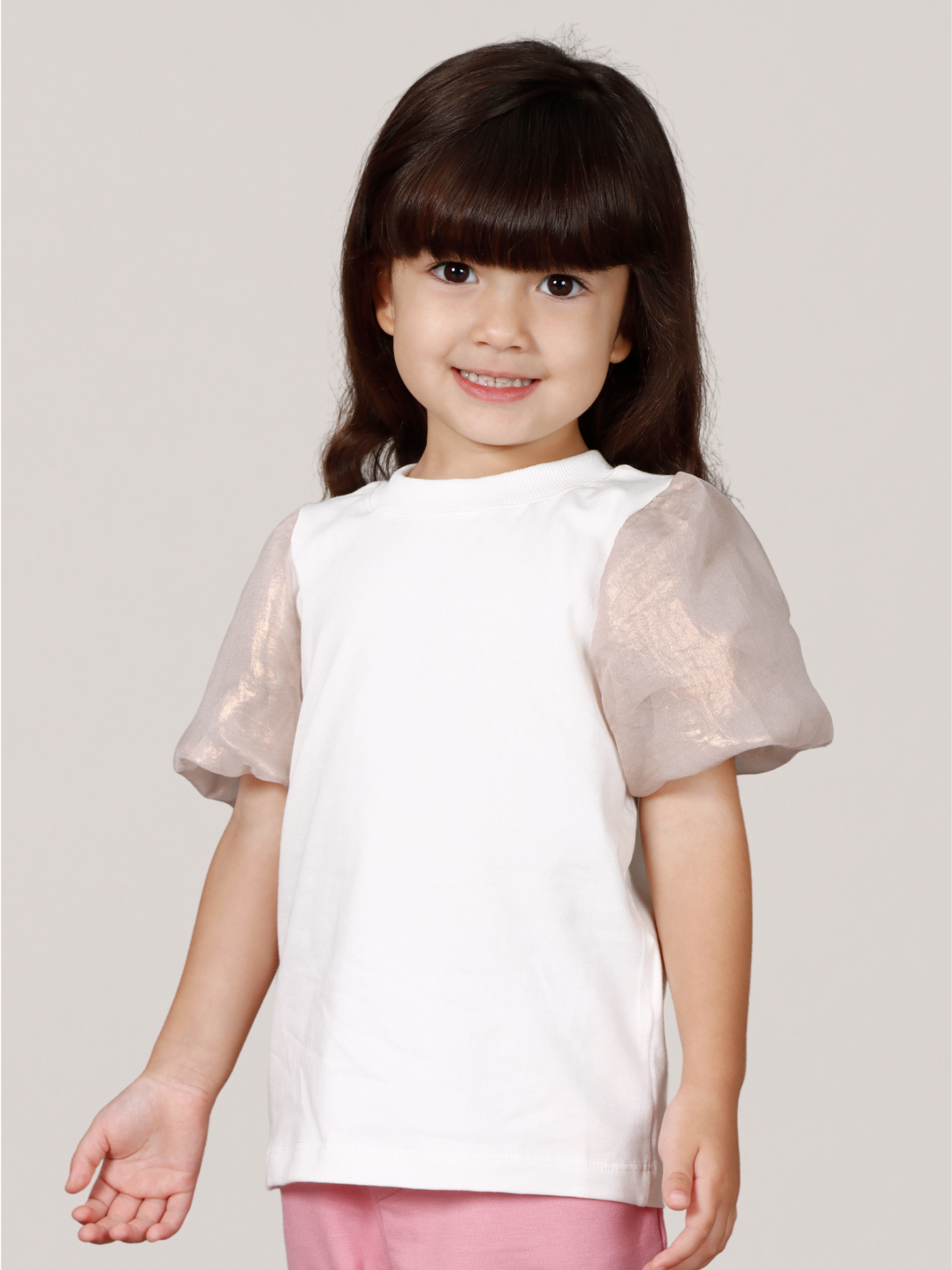 Blusa Menina Manga Princesa - Loja Minicute