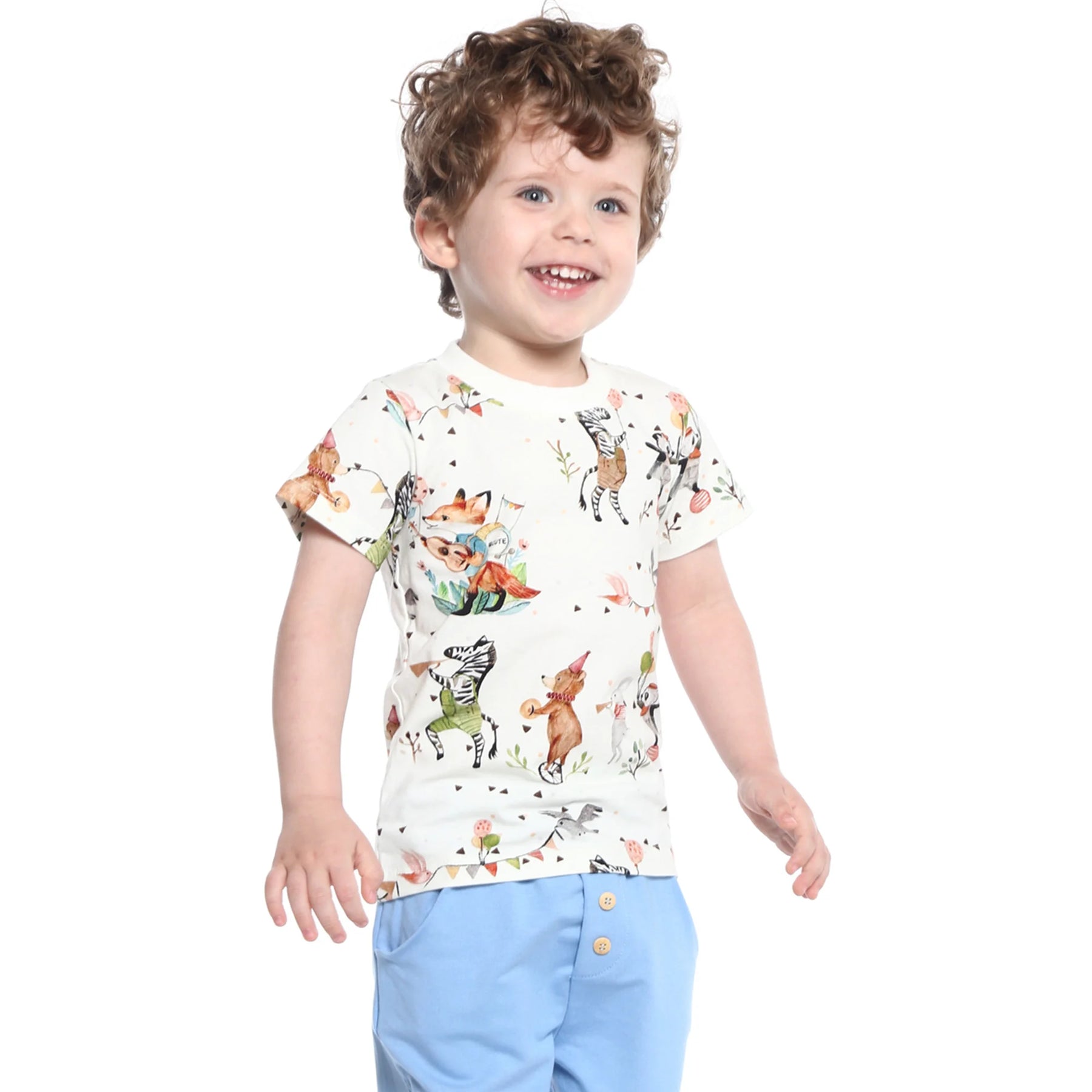 Camiseta Infantil Estampada Bandinha - Loja Minicute