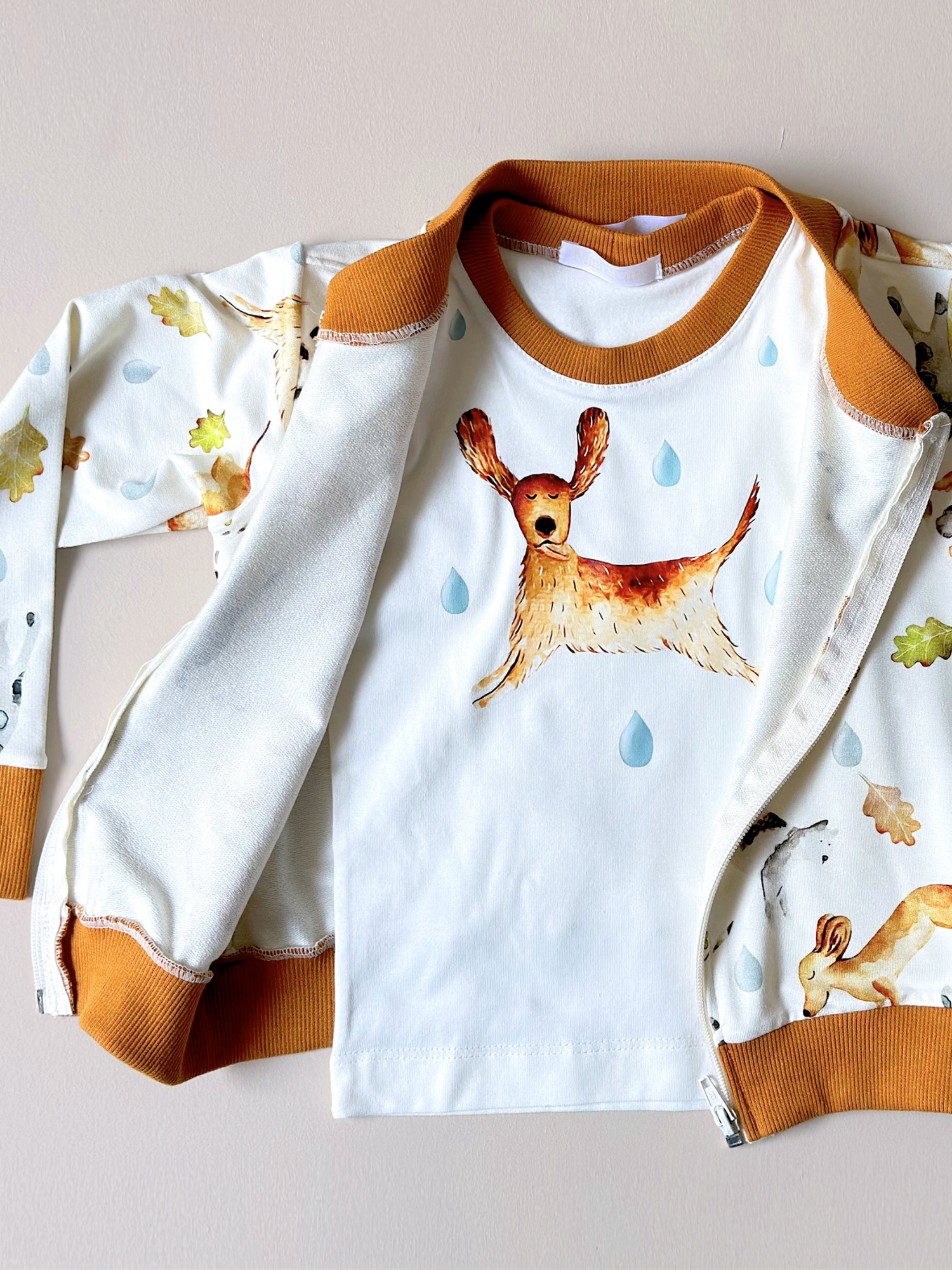 Jaqueta Bomber Infantil Estampada - Loja Minicute