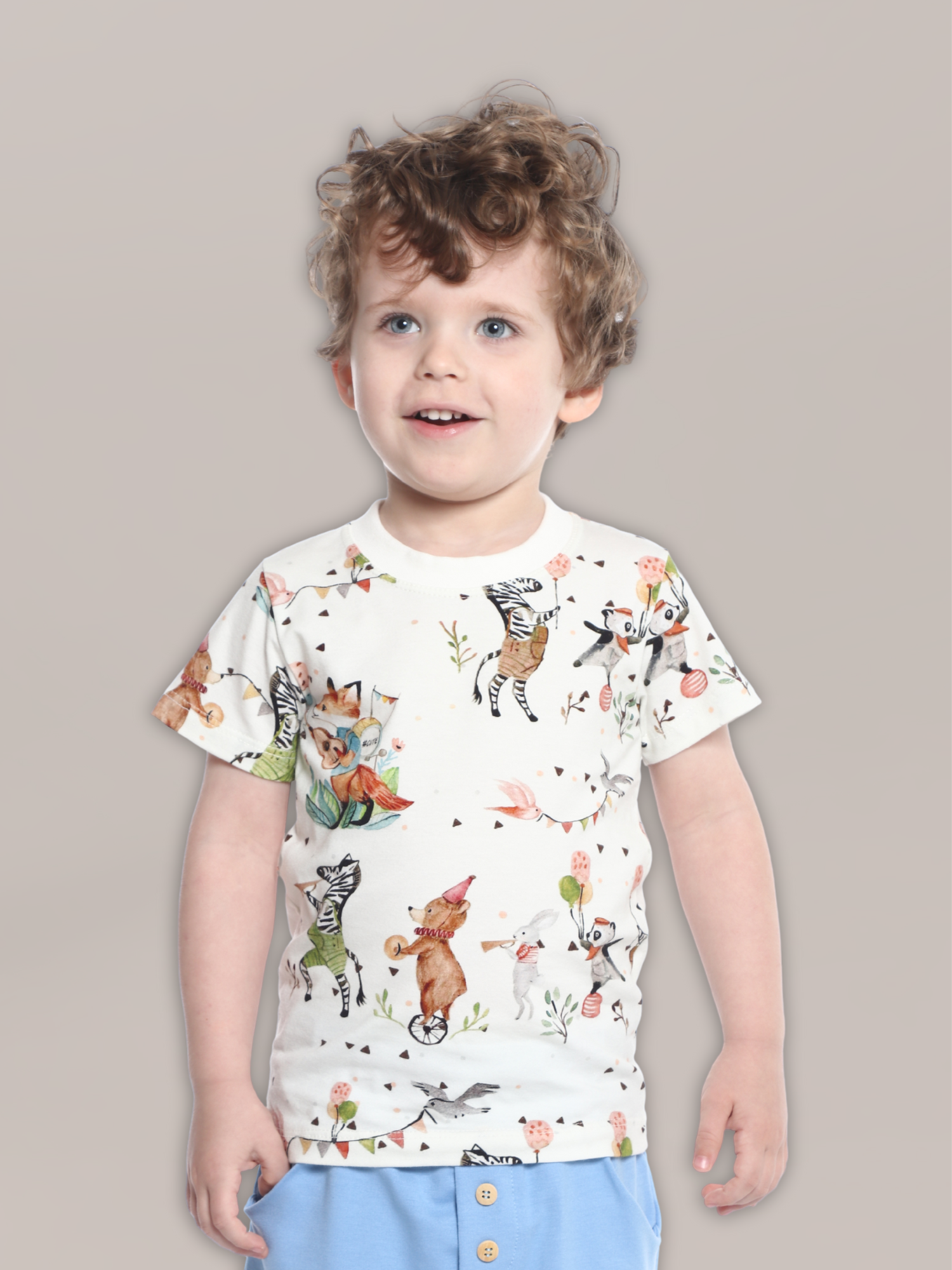 Camiseta Infantil Estampada Bandinha - Loja Minicute