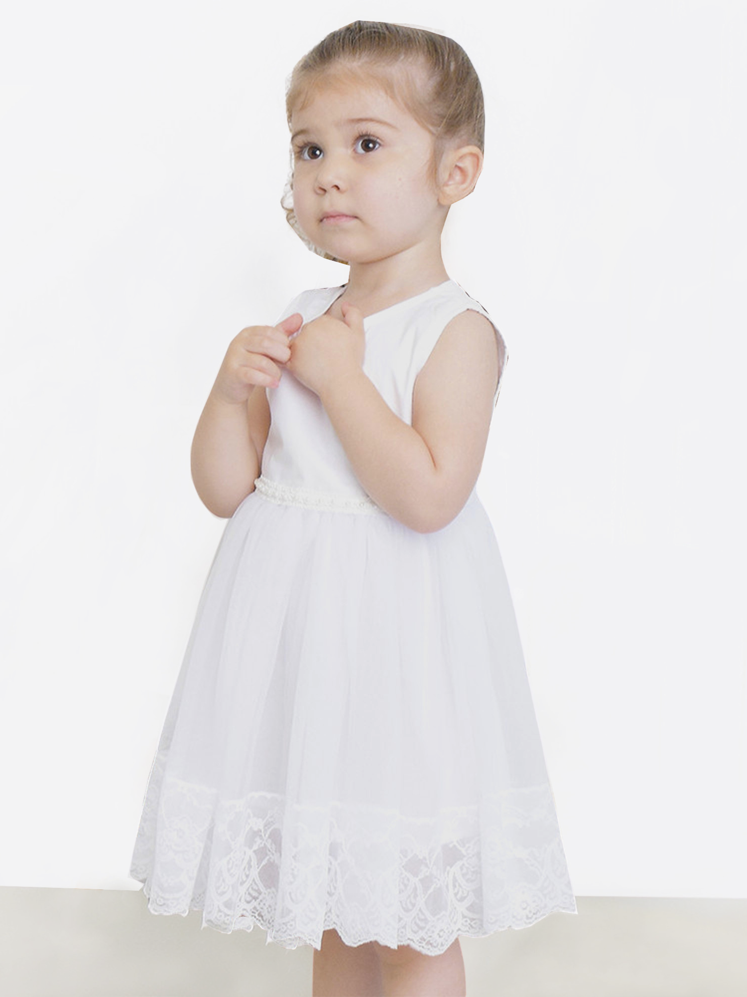 Vestido Infantil Renda Francesa - Loja Minicute