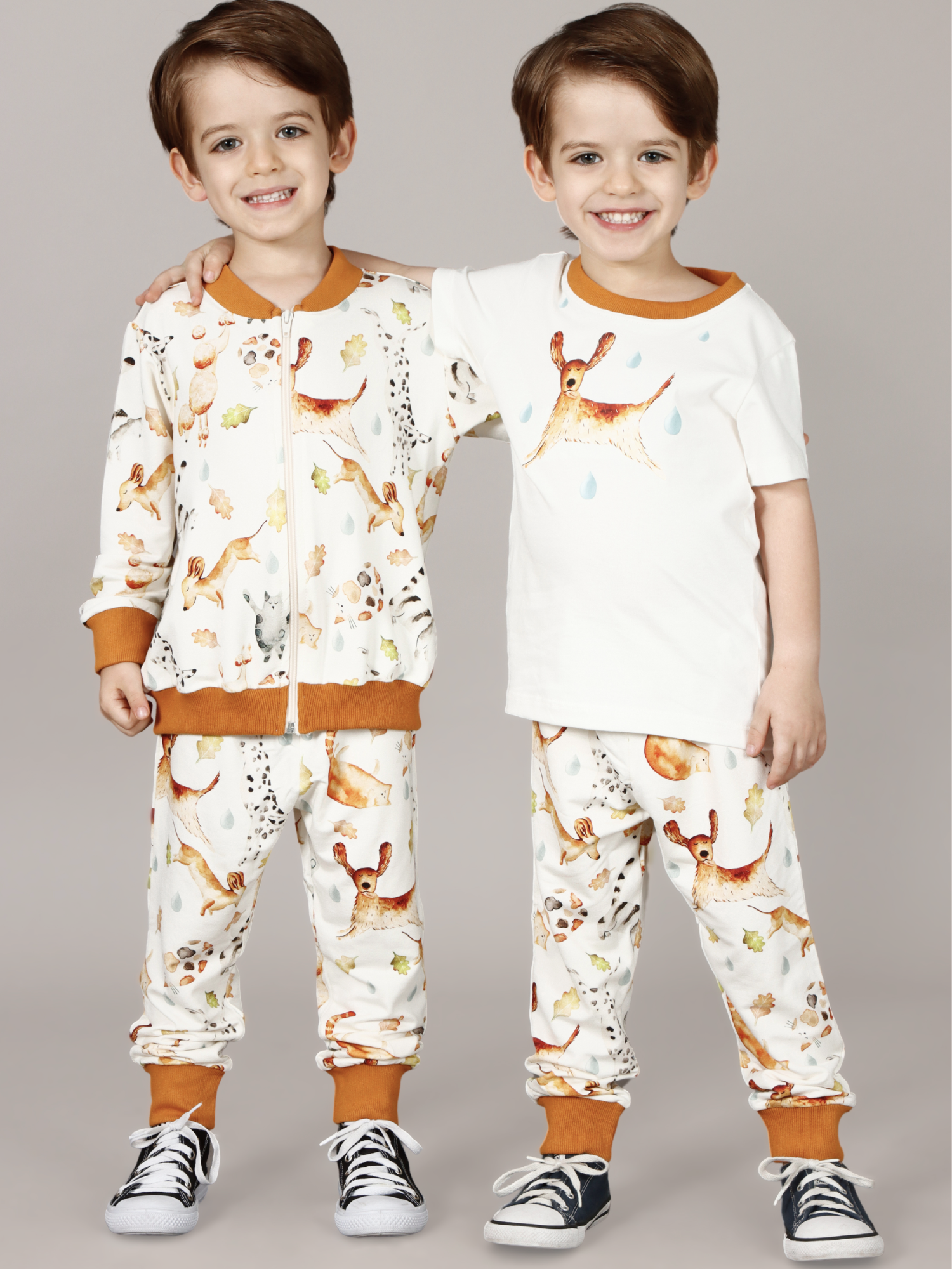 Calça Infantil Estampa Chuva De Pets - Loja Minicute