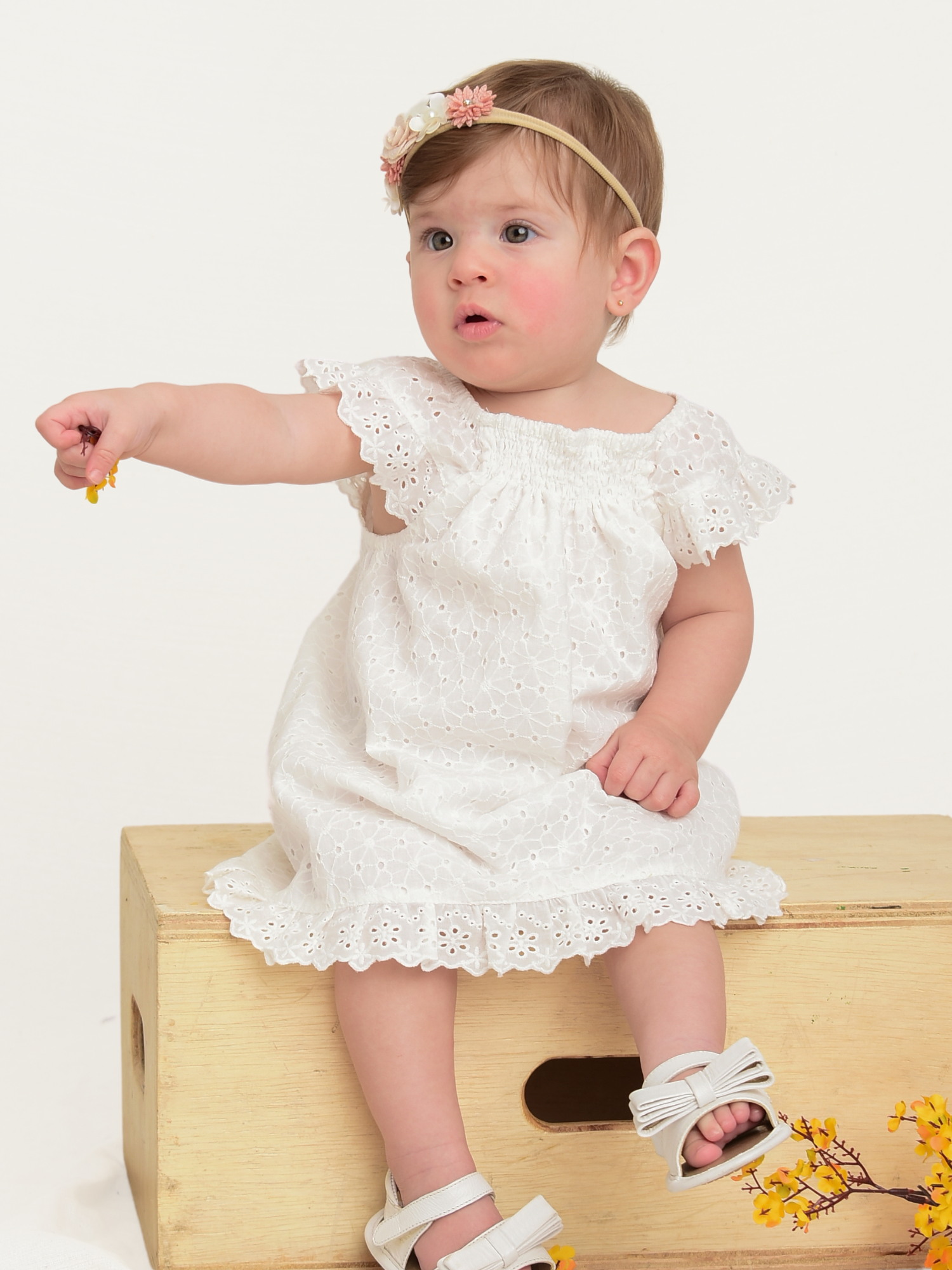 Vestido Decote Franzido Laise - Loja Minicute