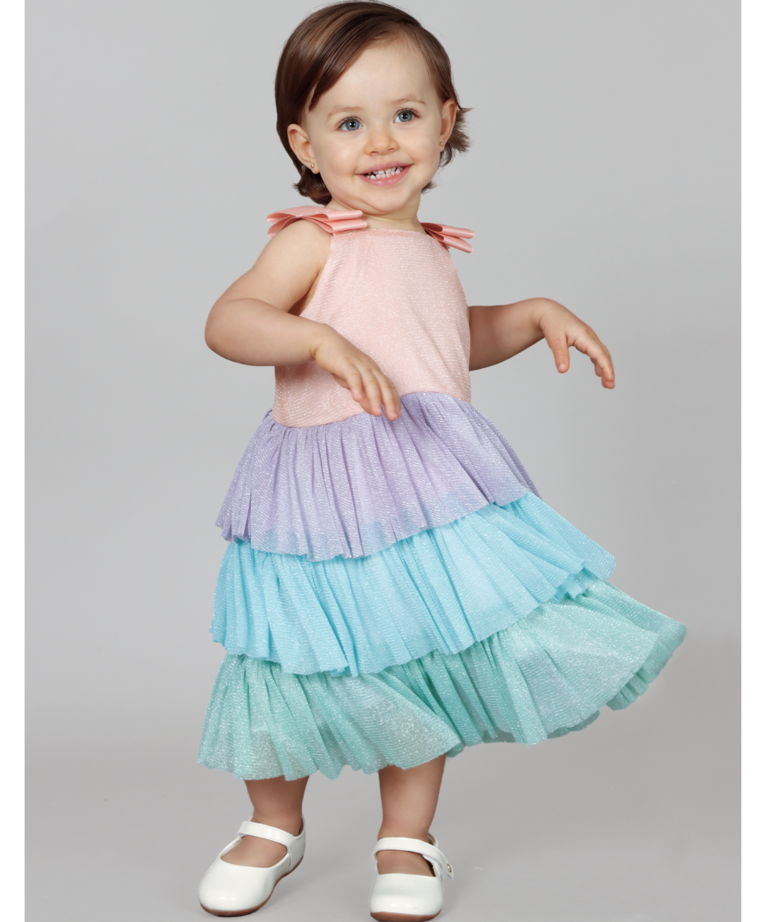 Vestido Tule Candy Colors - Loja Minicute