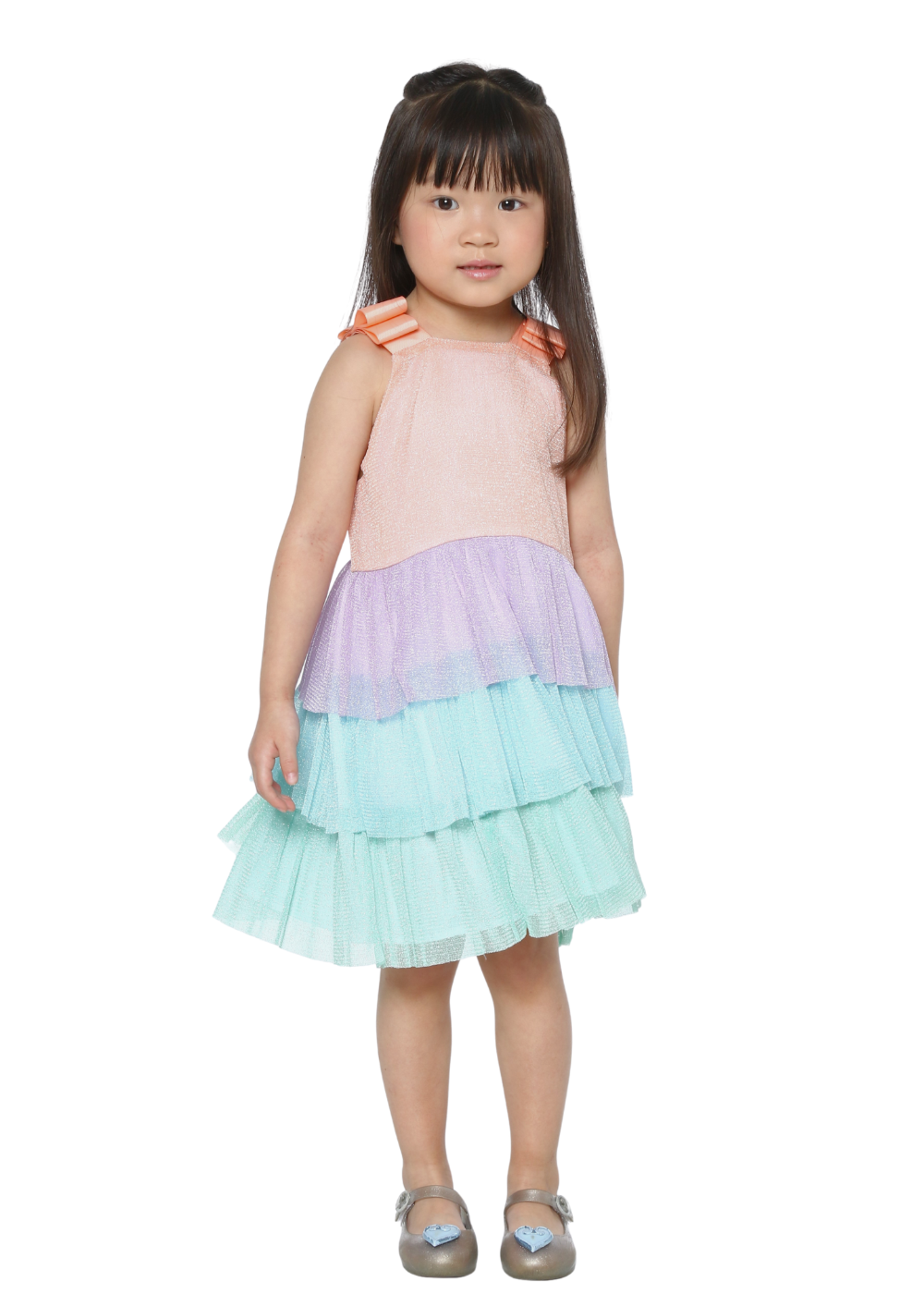 Vestido Tule Candy Colors