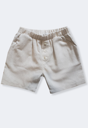 Shorts Infantil Linho