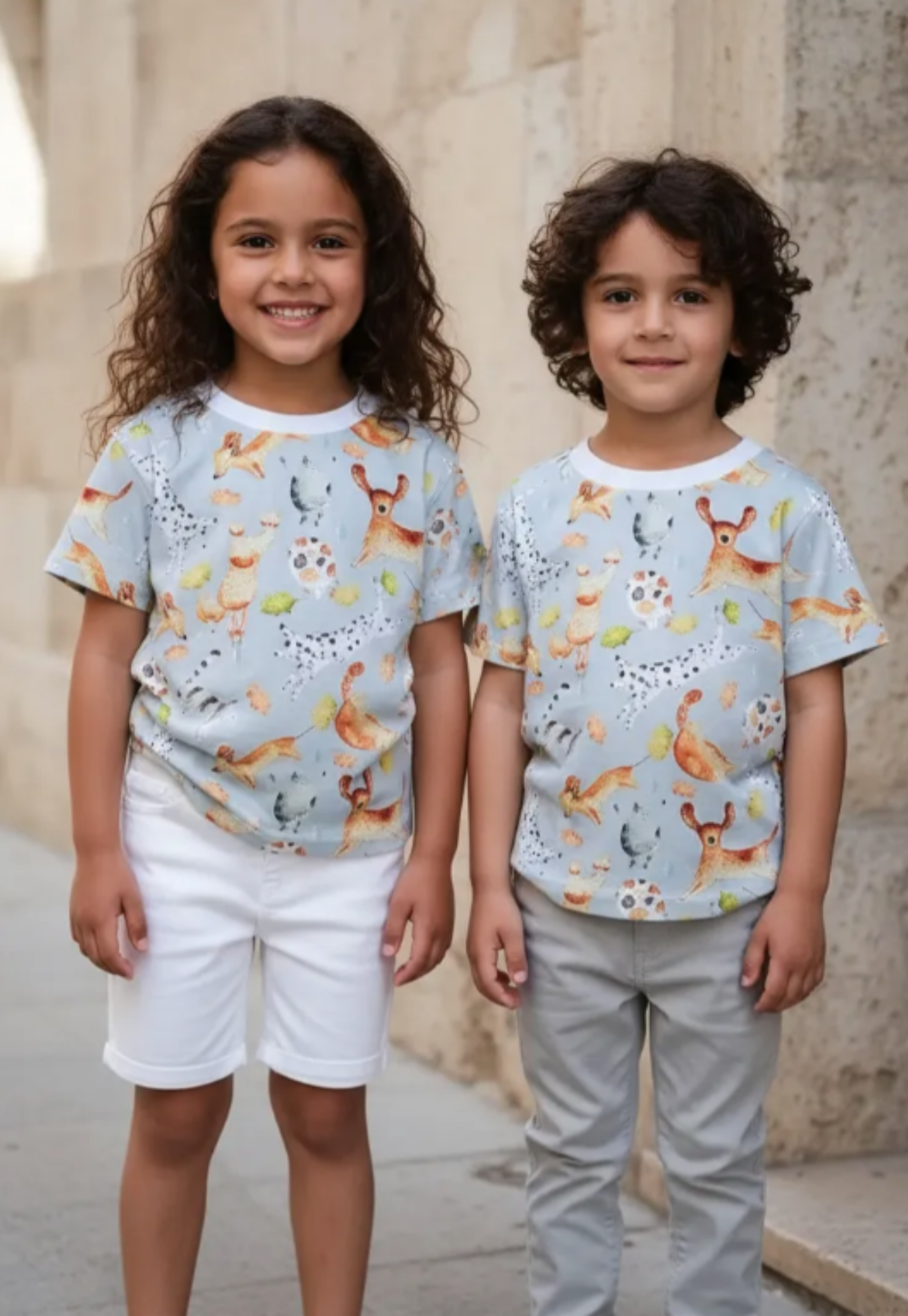 Camiseta Chuva Pets Azul