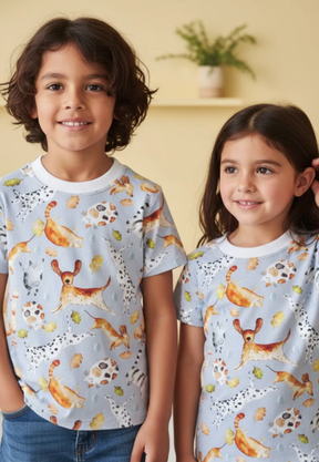 Camiseta Chuva Pets Azul