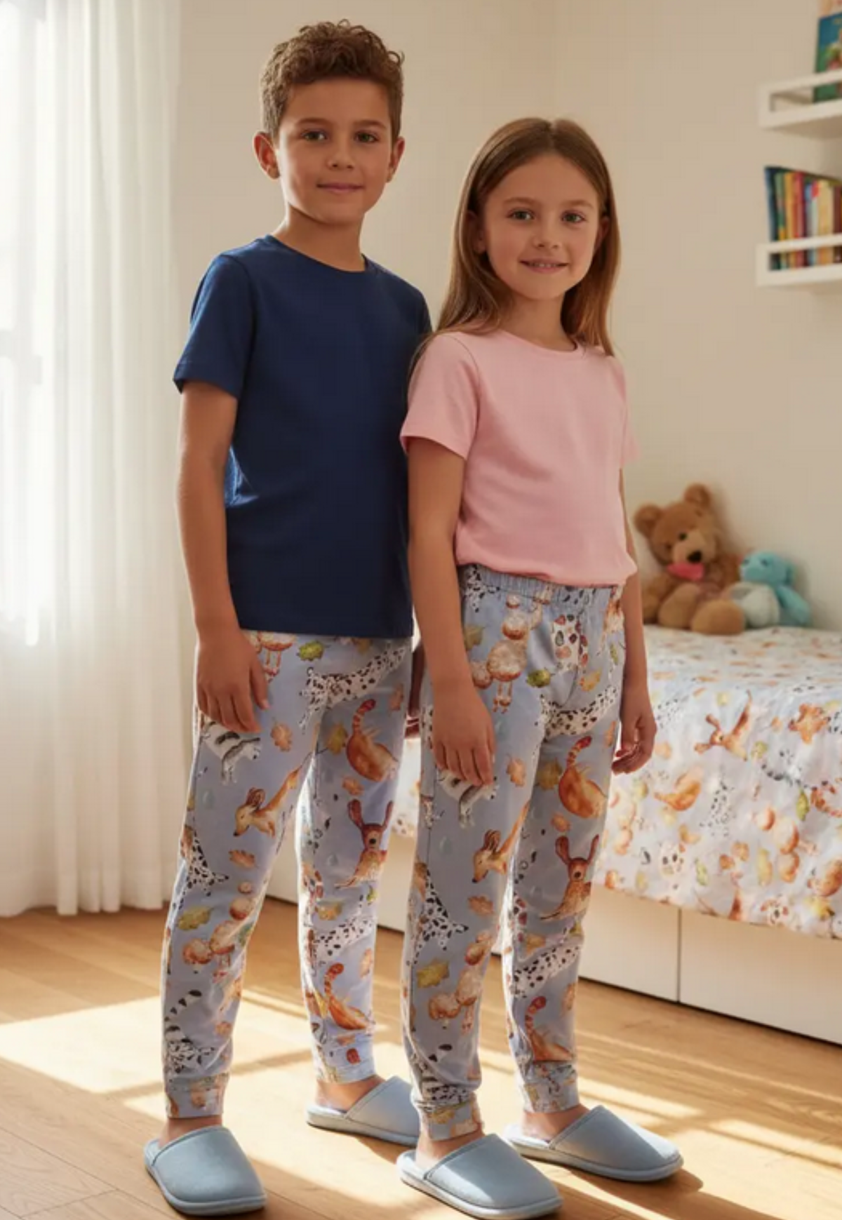 Calça Chuva Pets Azul