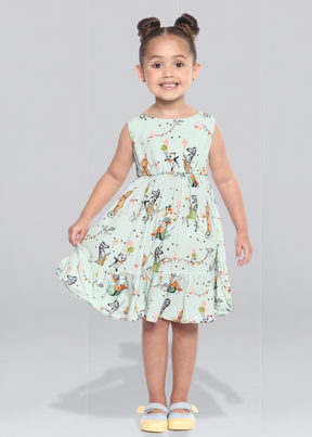 Vestido Infantil Bandinha