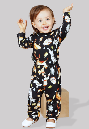 Calça Infantil Estampa Cachorrinhos