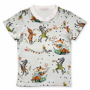 Camiseta Infantil Estampada Bandinha