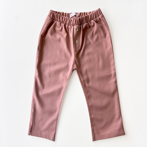 Calça Infantil Linho Cacau