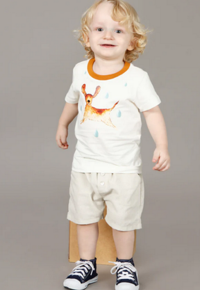 Shorts Infantil Linho